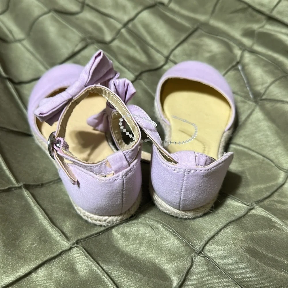 Janie and Jack Purple Dress Shoes Elegant Ankle Straps